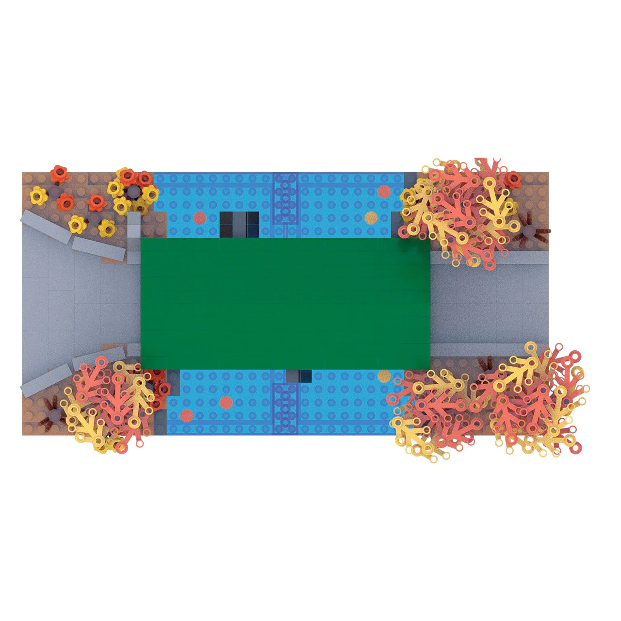 Mini Building Blocks - Covered Bridge - Image 5