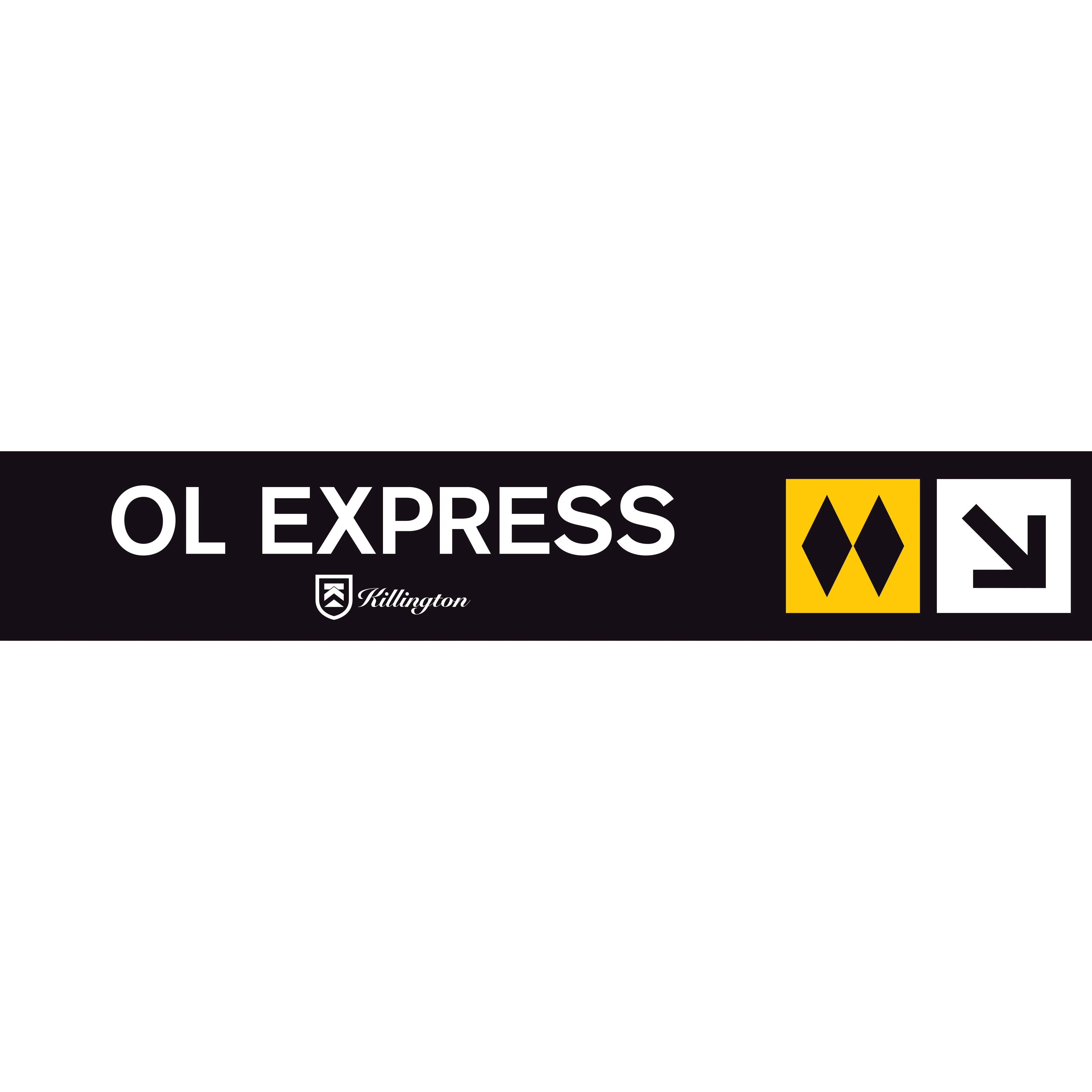 OL Express Trail Sign