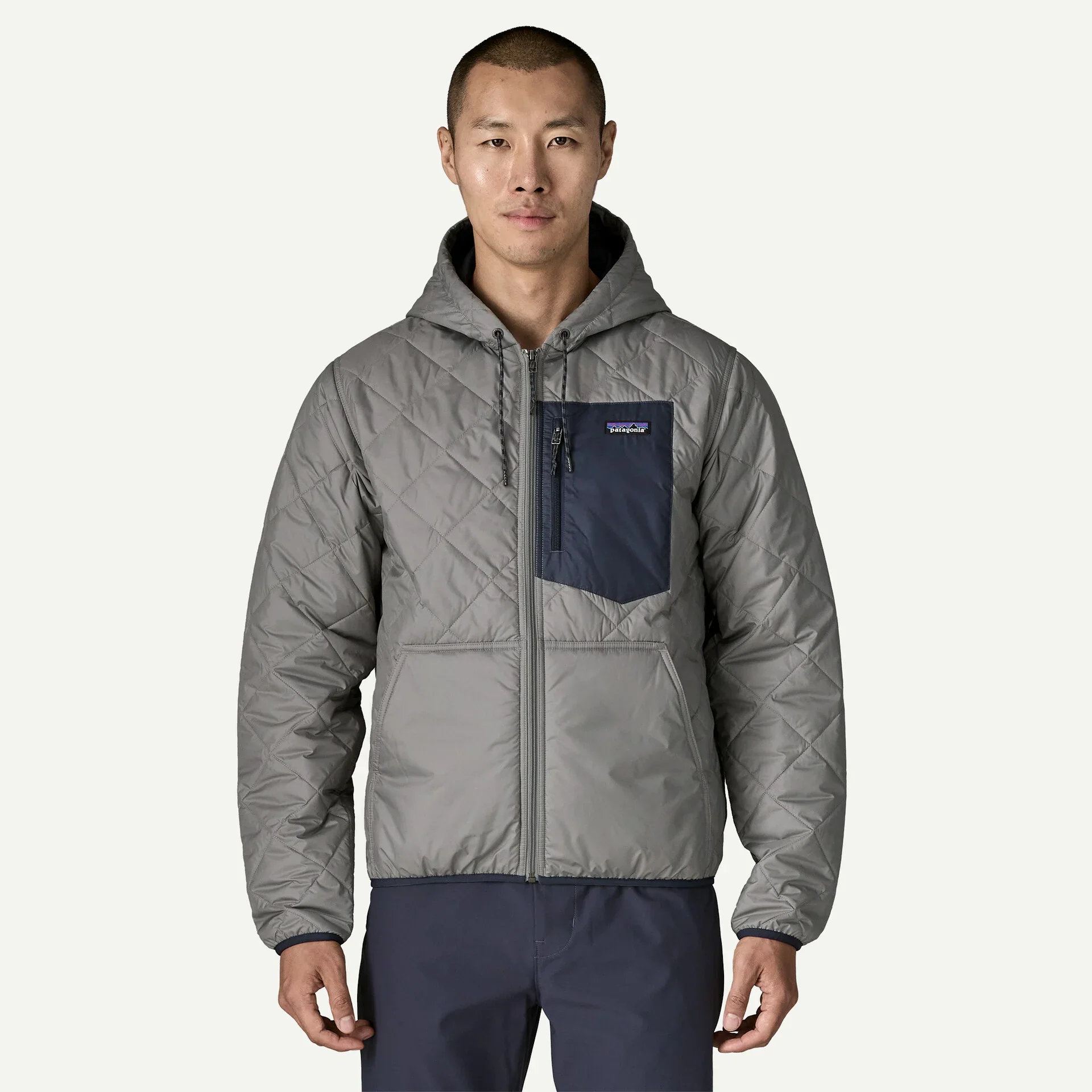 Patagonia Men's Diamond Quilted Bomber Hoody - Image 4