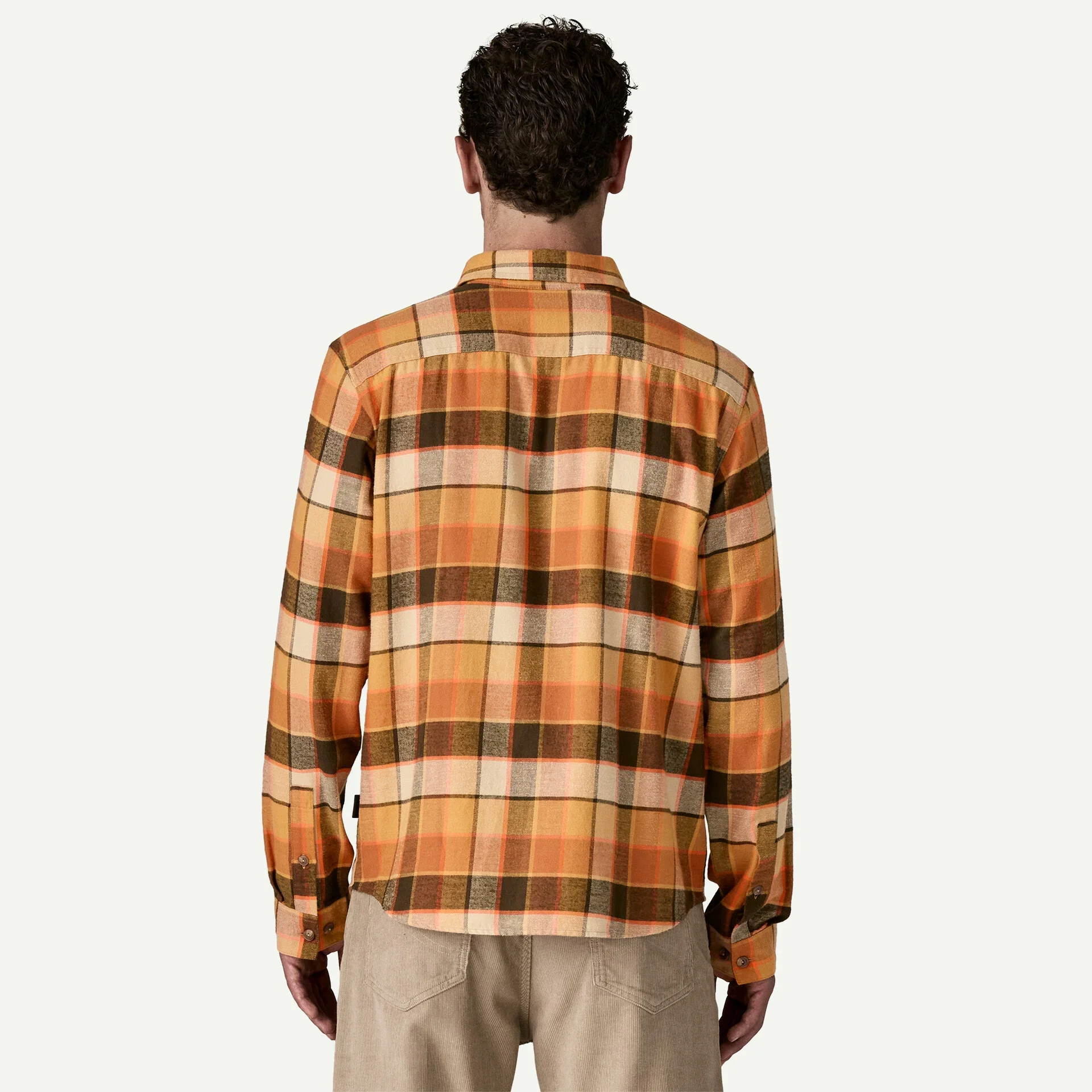 Patagonia Men's Long-Sleeved Lightweight Fjord Flannel Shirt - Image 13