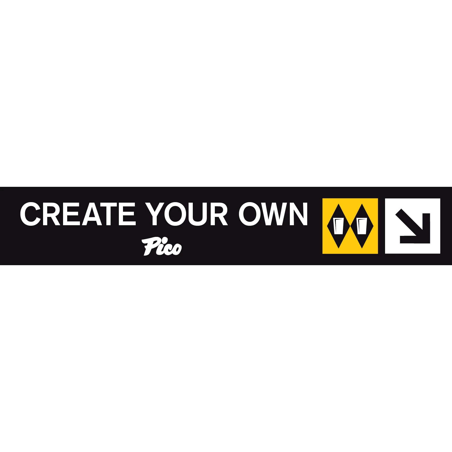 Pico Logo Create Your Own Custom Trail Sign - Image 15