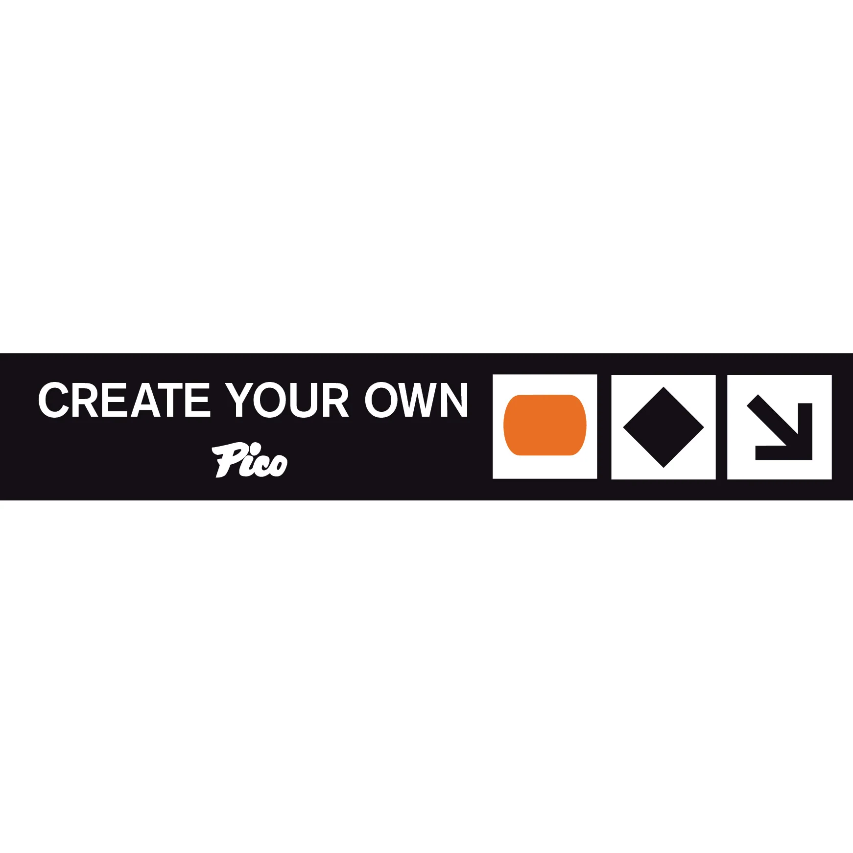Pico Logo Create Your Own Custom Trail Sign - Image 3