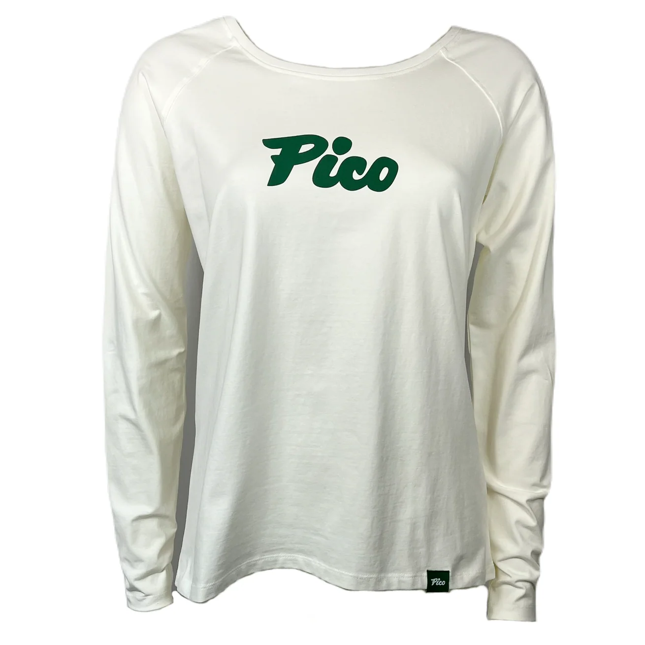 Pico Logo Vintage Racer Womens Long Sleeve Tee - Image 2