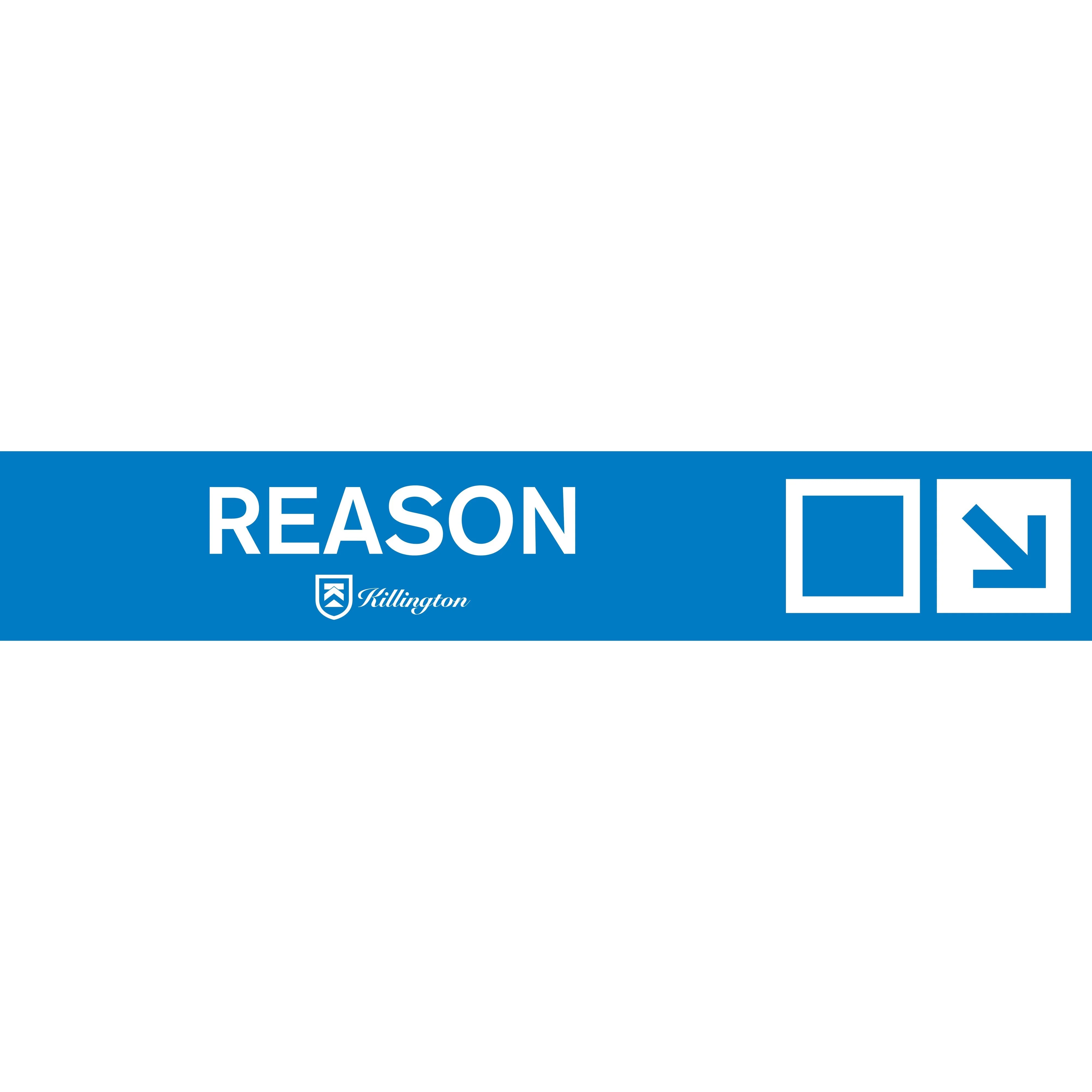 Reason Trail Sign