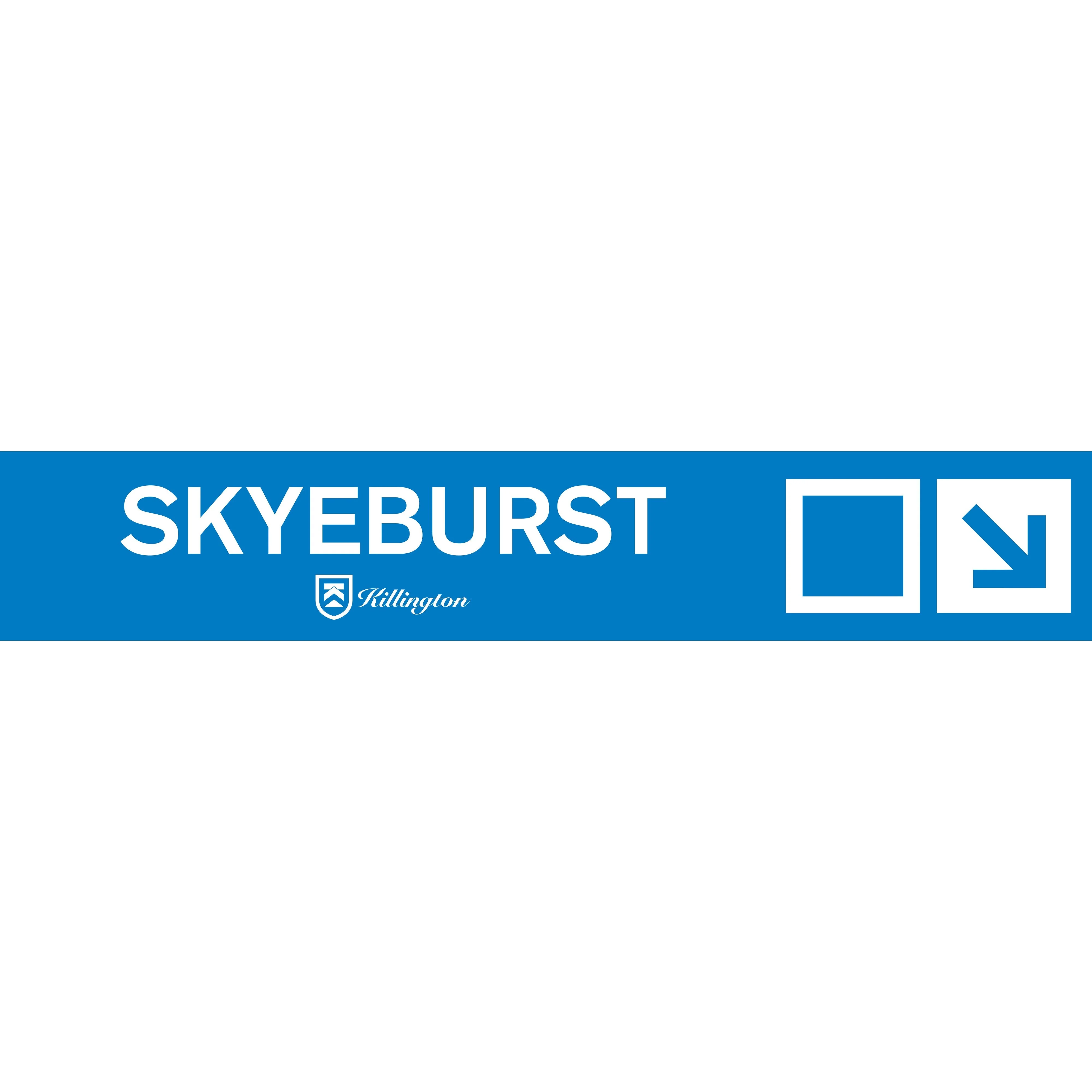 Skyeburst Trail Sign