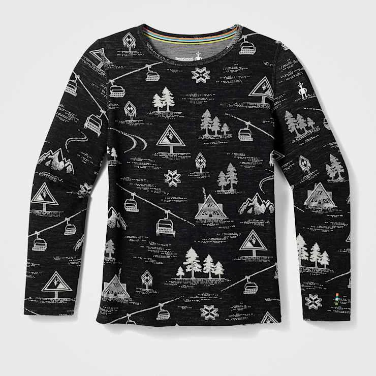 Smartwool Kids' Classic Thermal Merino Base Layer Crew - Image 4