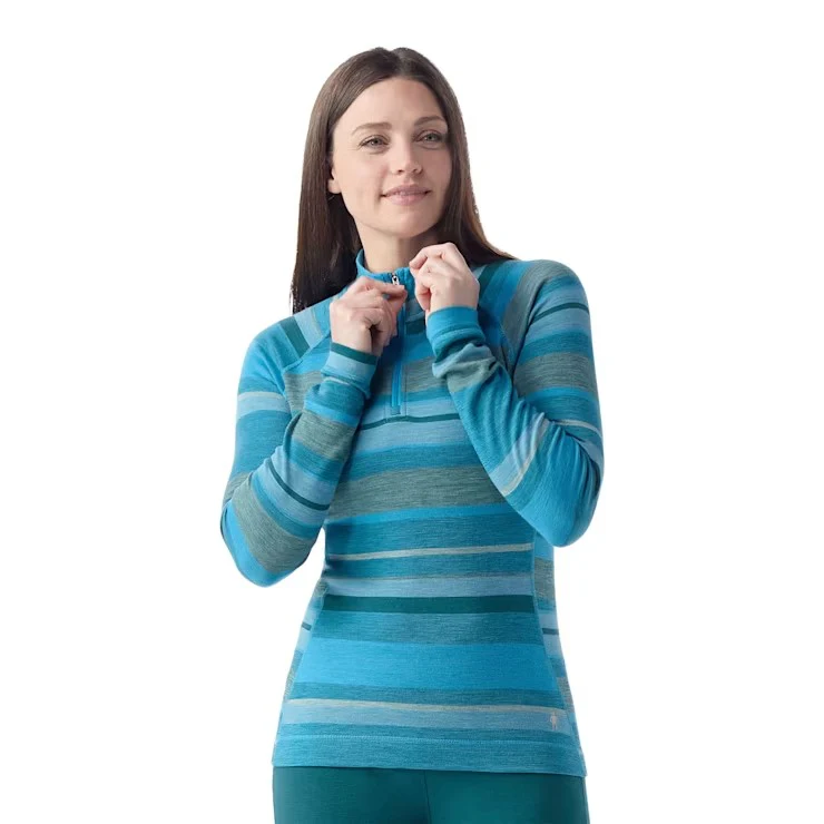 Smartwool Women's Classic Thermal Merino Base Layer 1/4 Zip - Image 22