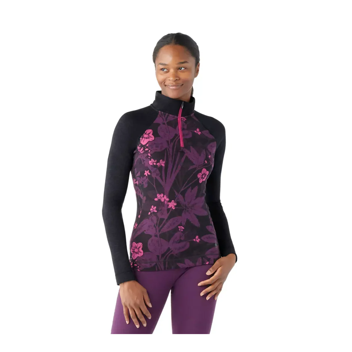 Smartwool Women's Classic Thermal Merino Base Layer 1/4 Zip - Image 15