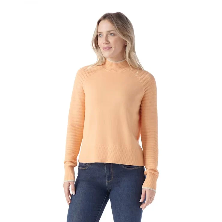 Smartwool Women's Edgewood Mock Neck Sweater - Image 4