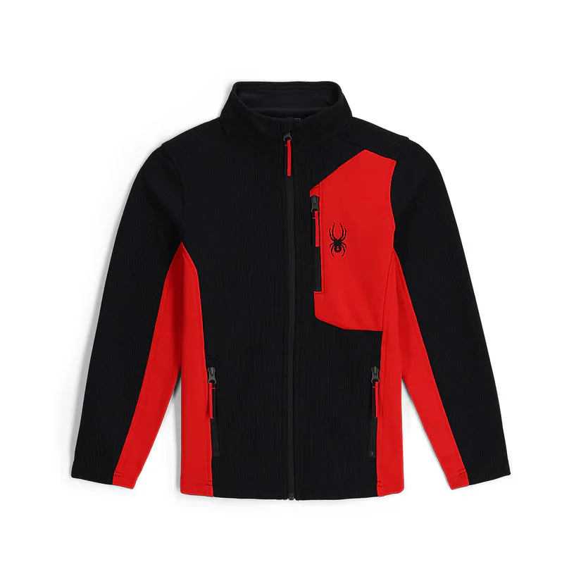 Spyder Youth Bandit Full Zip Fleece Jacket - Image 4