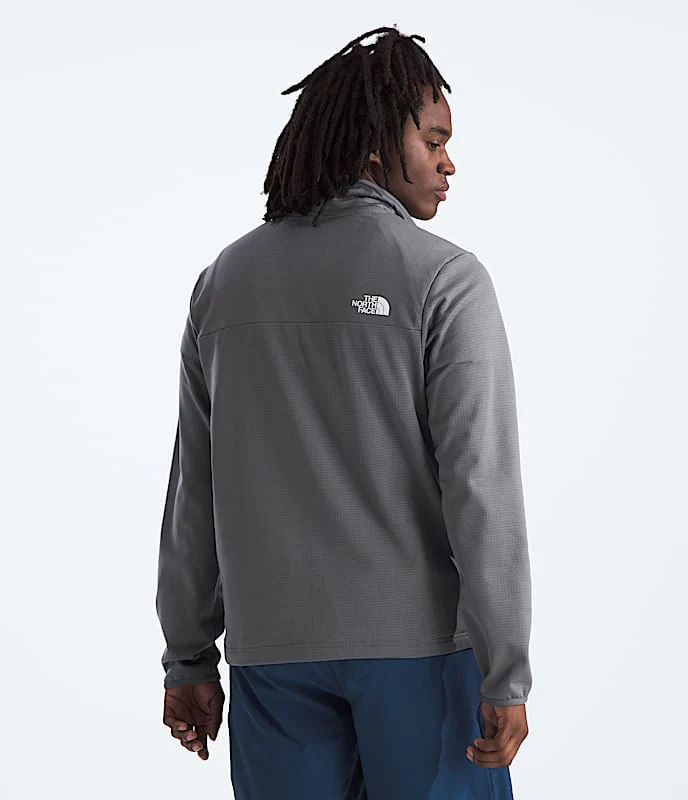 The North Face Men's Cedar Trail Grid Fleece 1/4 Zip - Image 3
