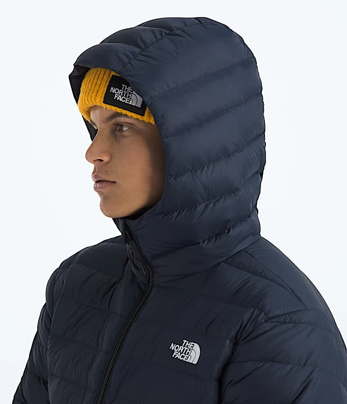 The North Face Men's Classic Down Hooded Jacket - Image 4