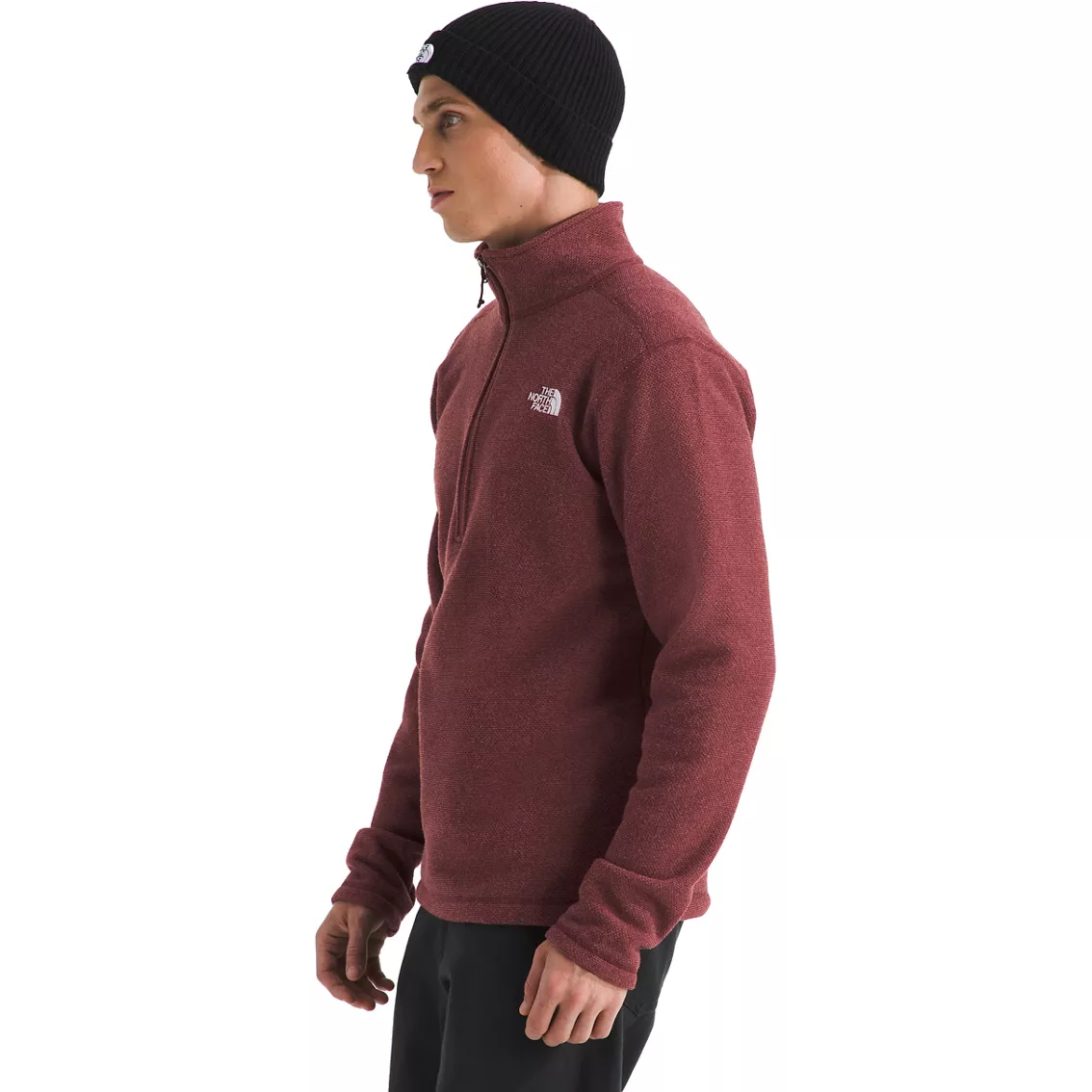 The North Face Men's Textured Cap Rock 1/4 Zip - Image 3