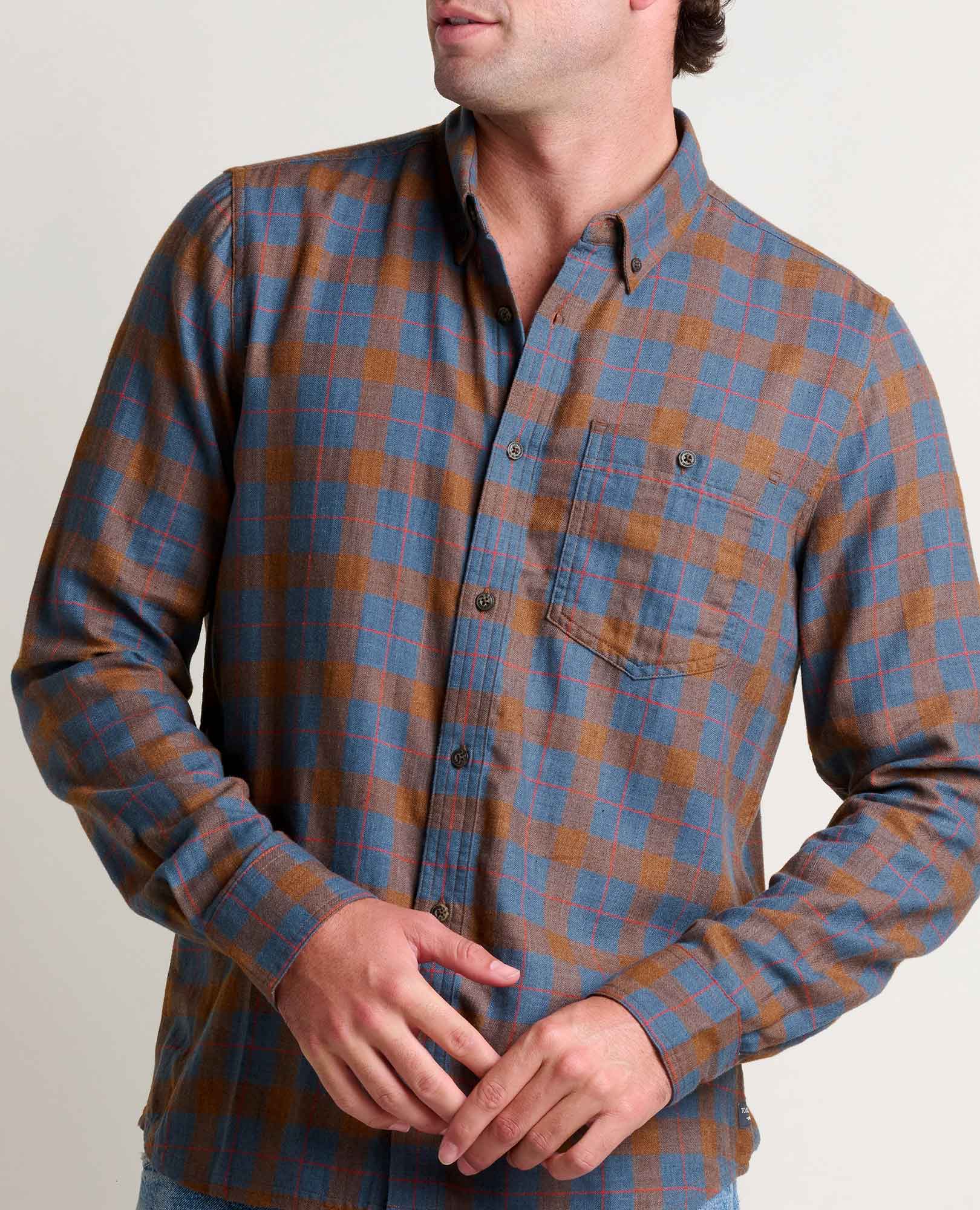 Toad & Co Men's Airsmyth Long Sleeve Shirt - Image 11