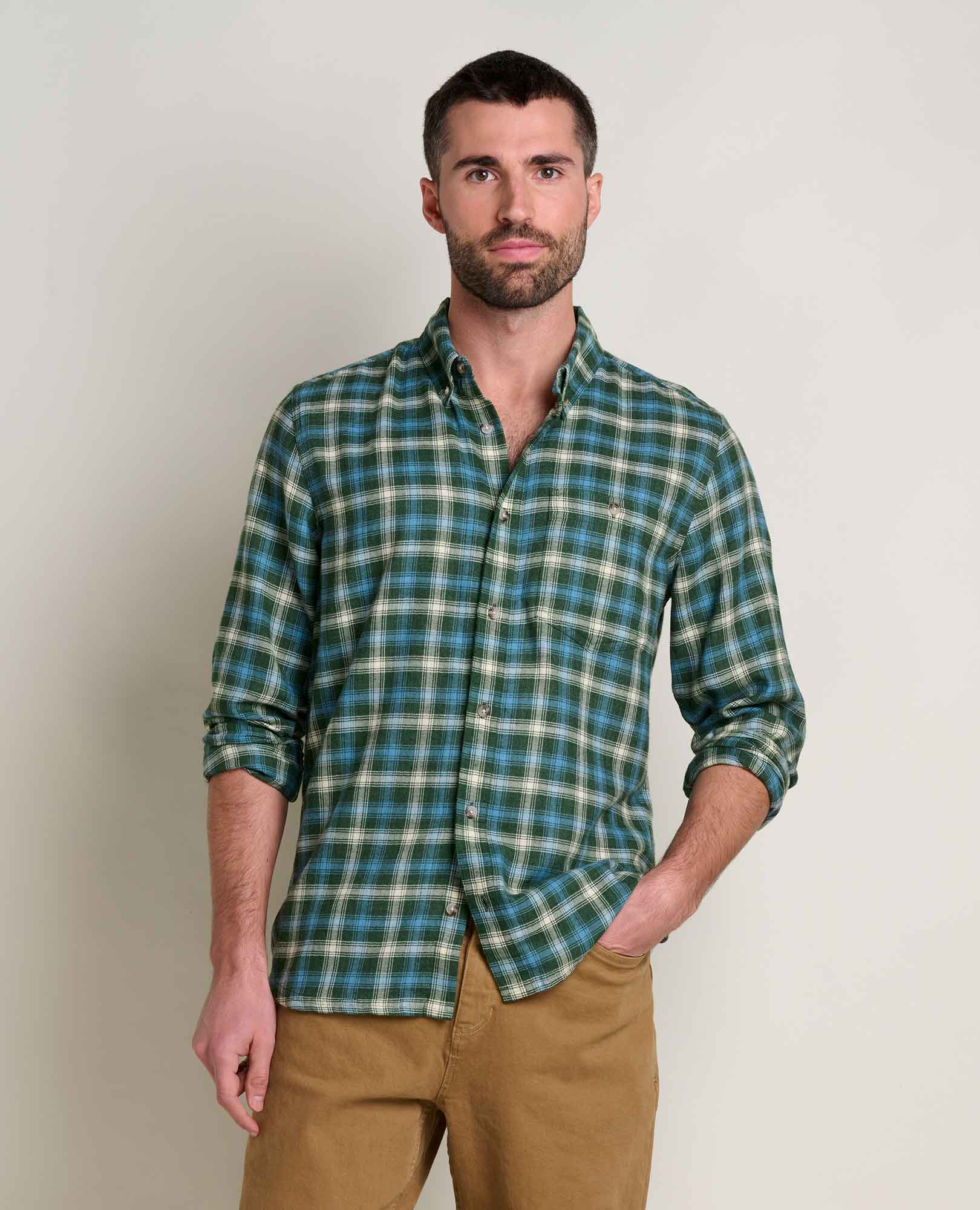 Toad & Co Men's Airsmyth Long Sleeve Shirt - Image 5