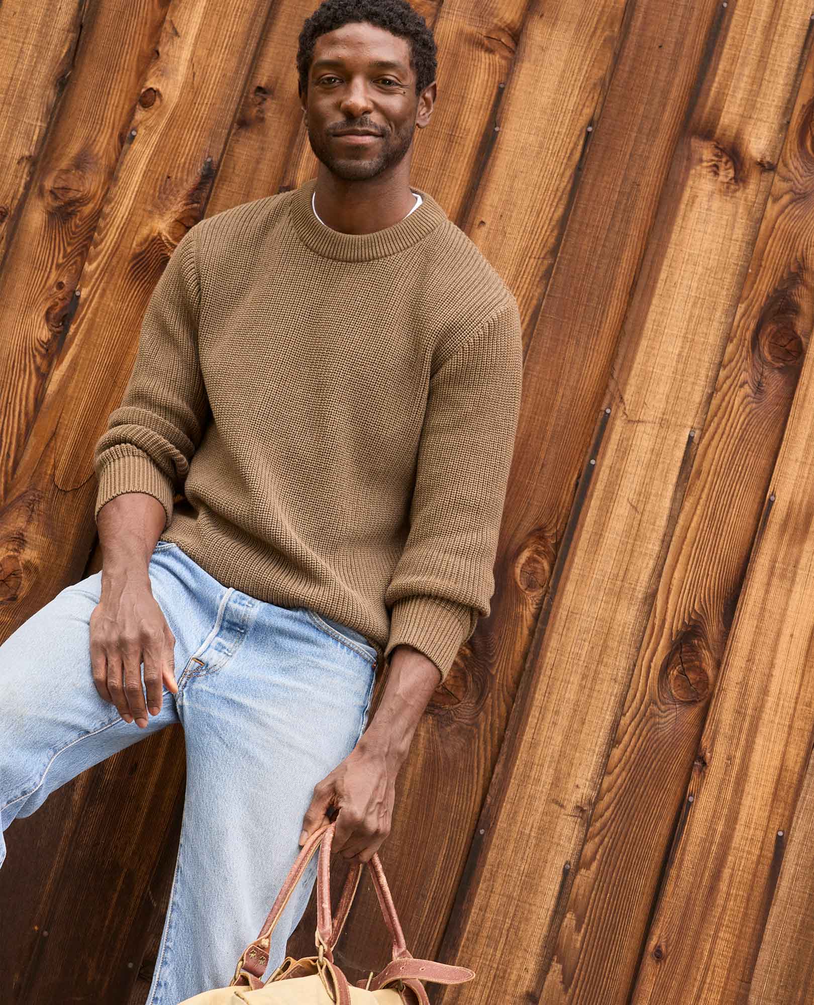 Toad & Co Men's Butte Crew Sweater - Image 4
