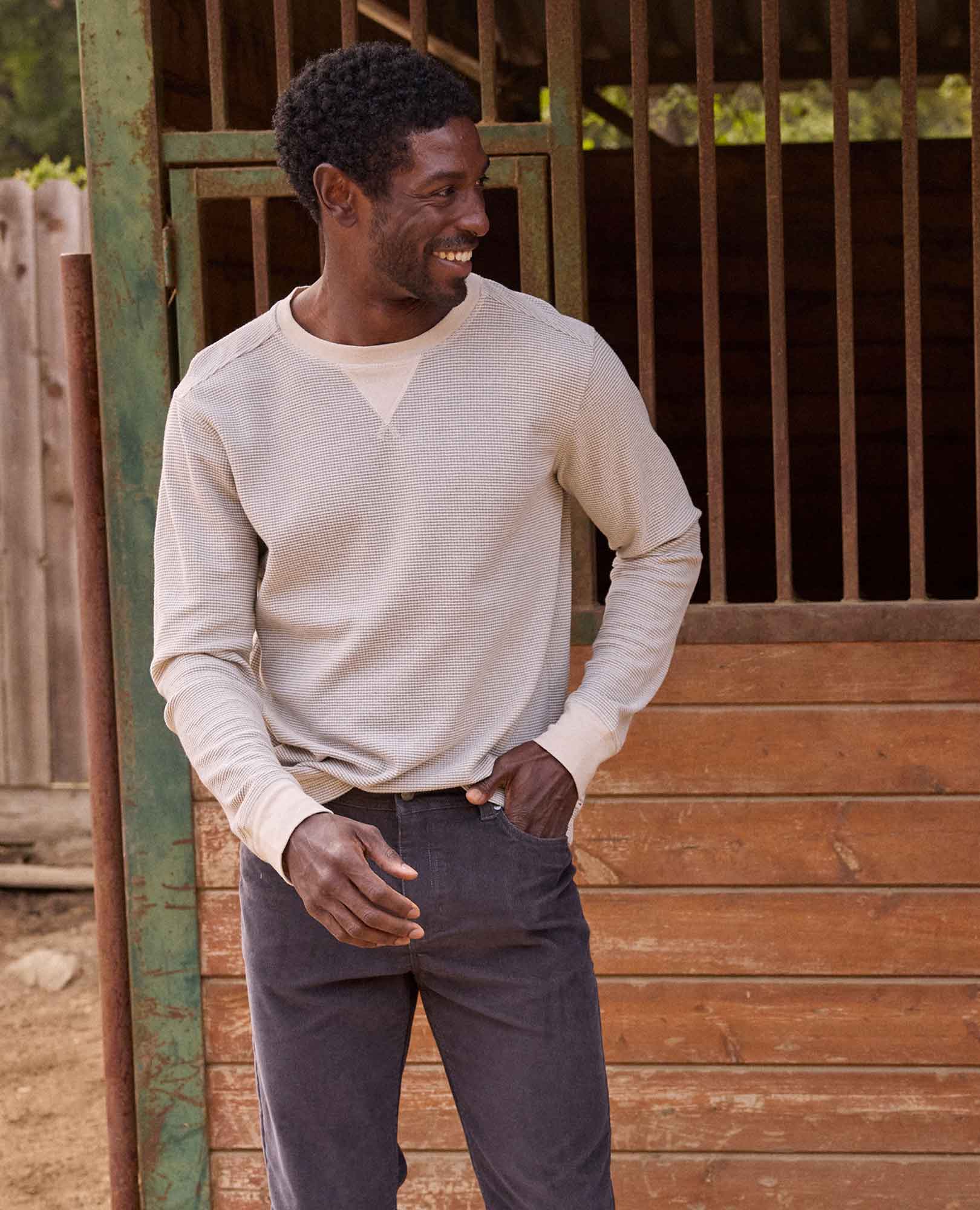 Toad & Co Men's Framer II Long Sleeve Crew - Image 8
