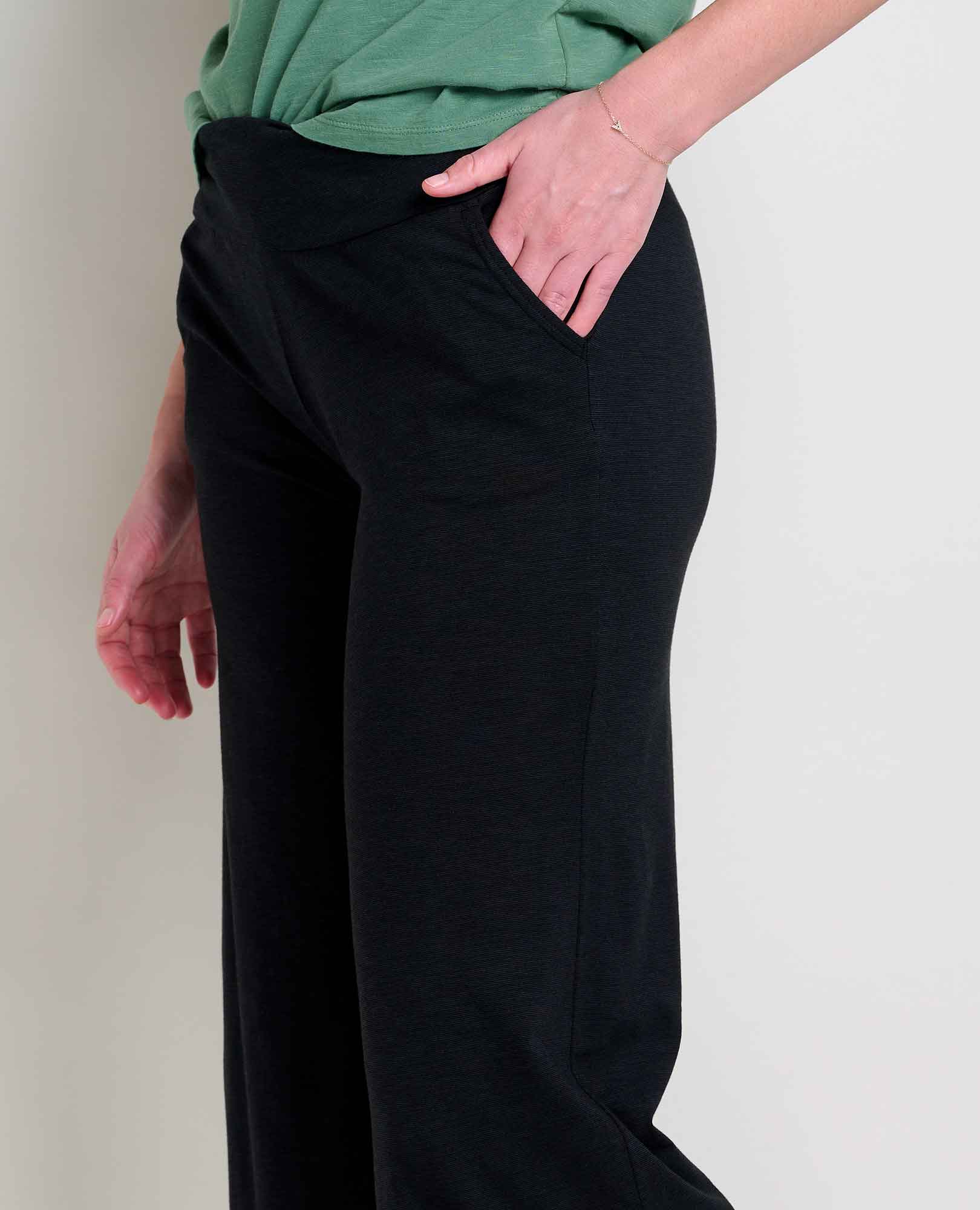 Toad & Co Women's Chaka Wide Leg Crop Pant - Image 3