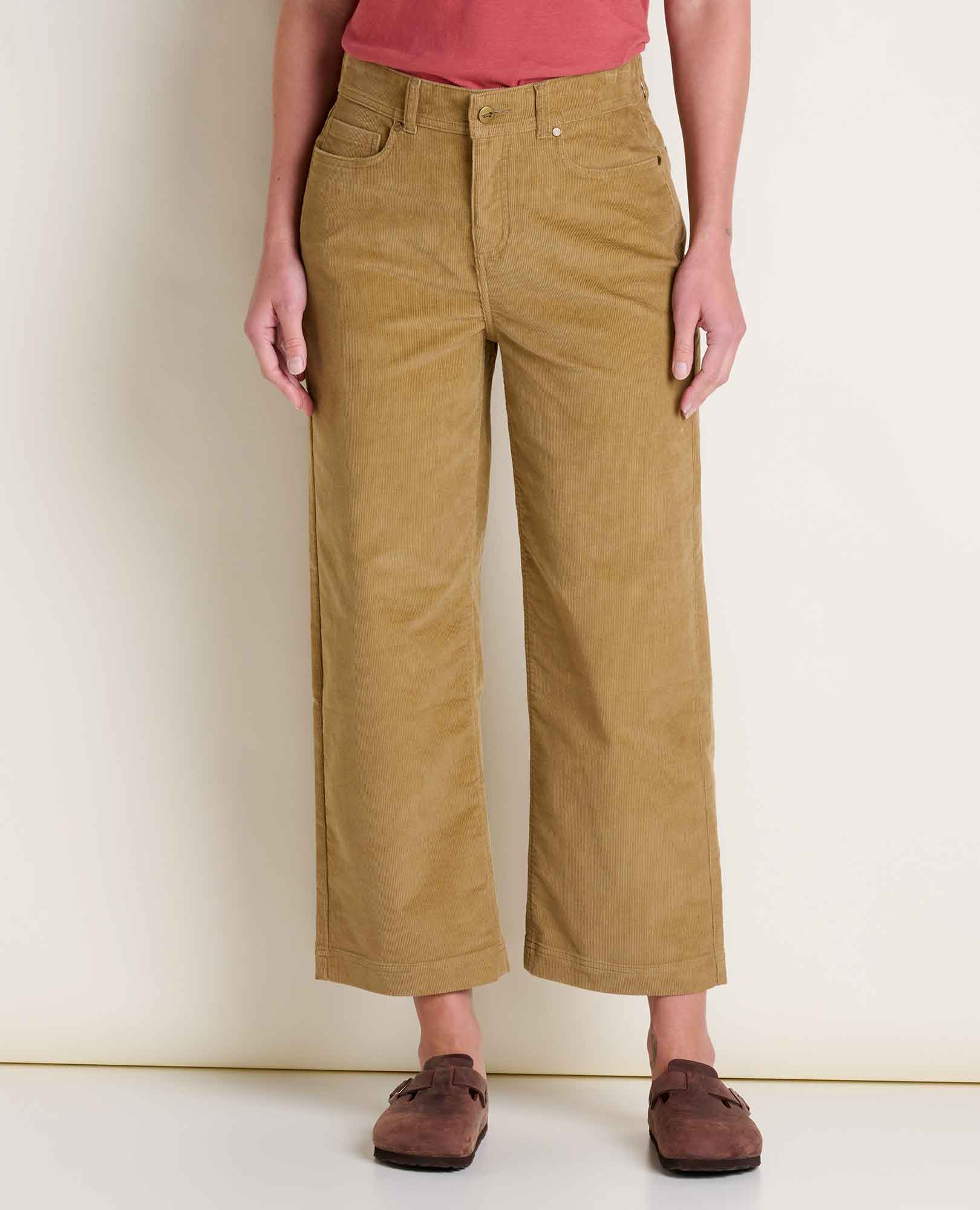 Toad & Co Women's Coaster Cord Wide Leg Pant - Image 5
