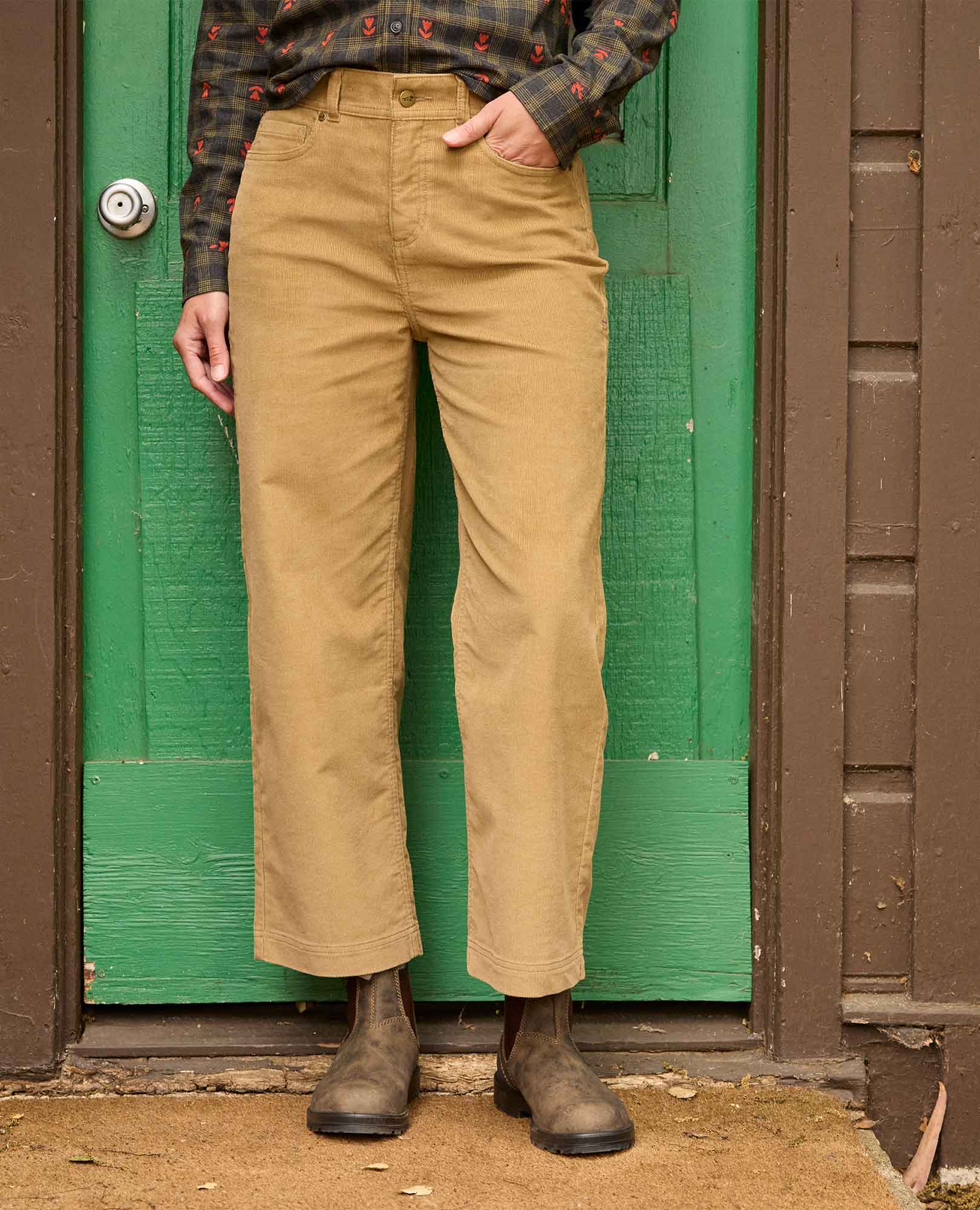 Toad & Co Women's Coaster Cord Wide Leg Pant - Image 8