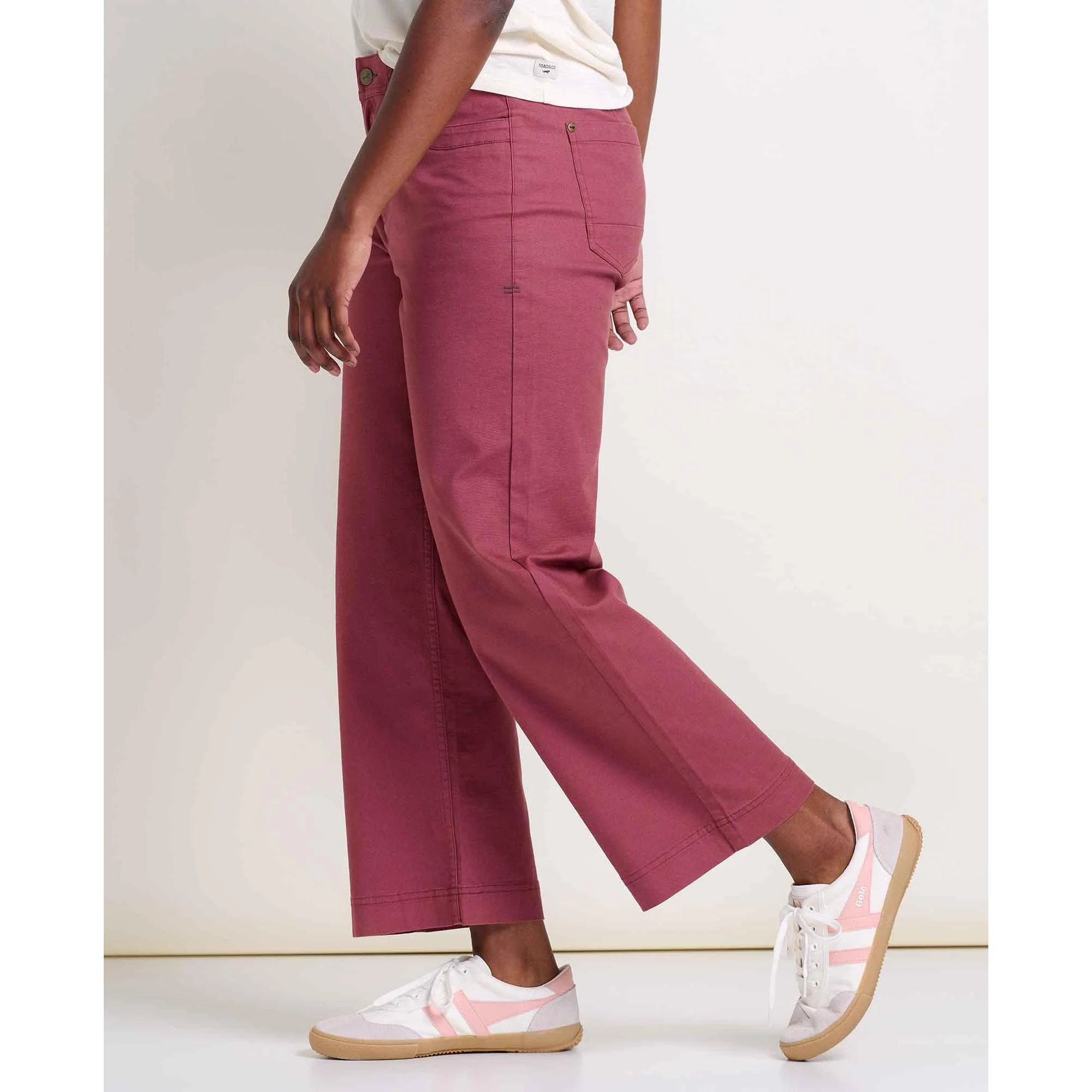 Toad & Co Women's Earthworks Wide Leg Pant - Image 3