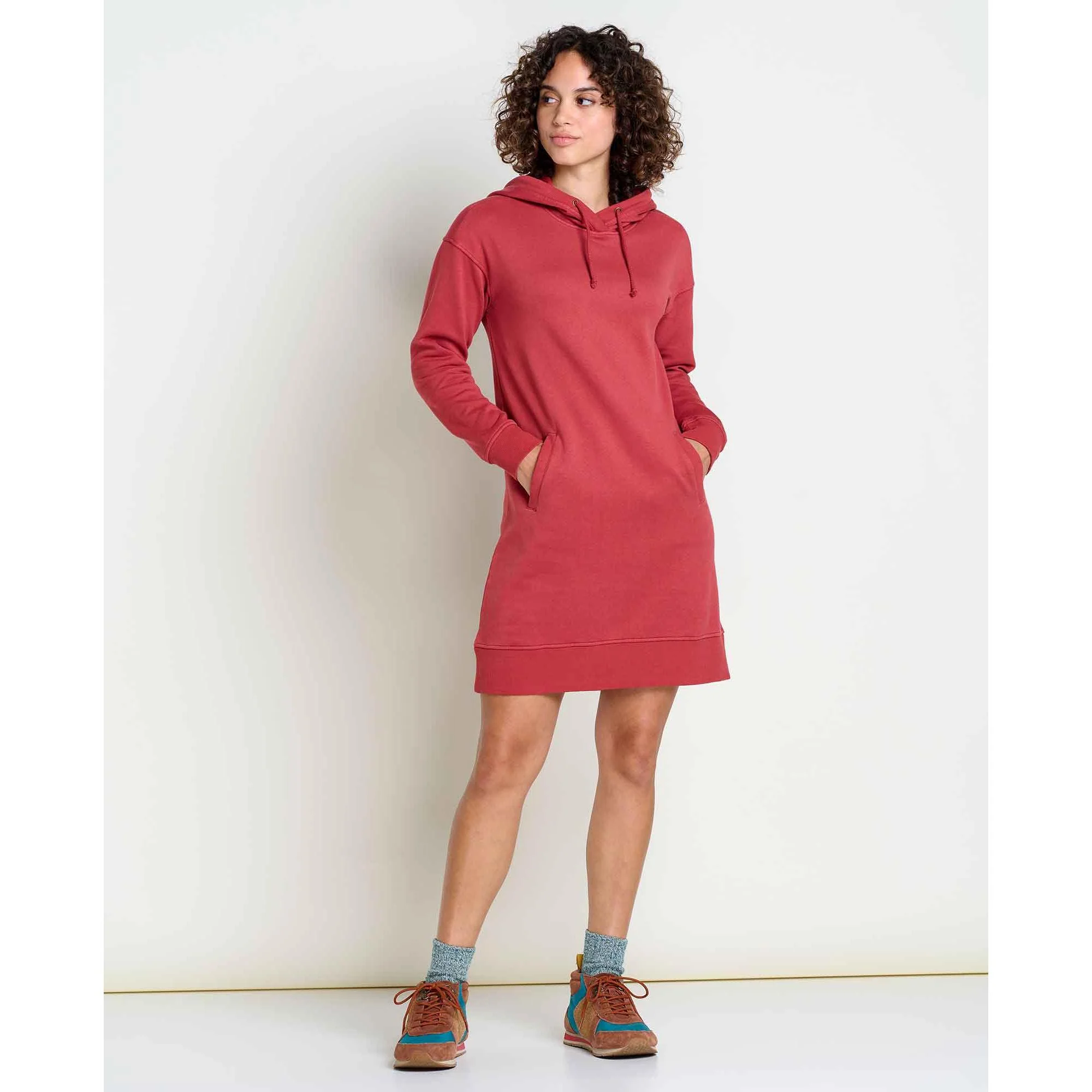 Toad & Co Women's Hemp Daybreaker Hooded Dress - Image 3