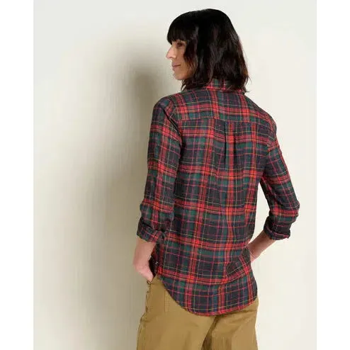 Toad & Co Women's Re-Form Flannel Longsleeve Shirt - Image 2
