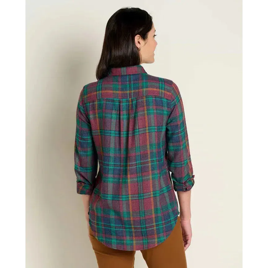Toad & Co Women's Re-Form Flannel Longsleeve Shirt - Image 6