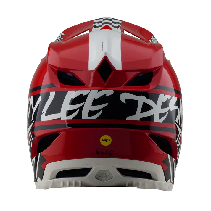 Troy Lee Designs D4 Polyacrylite Helmet Fifty-50 - Image 4