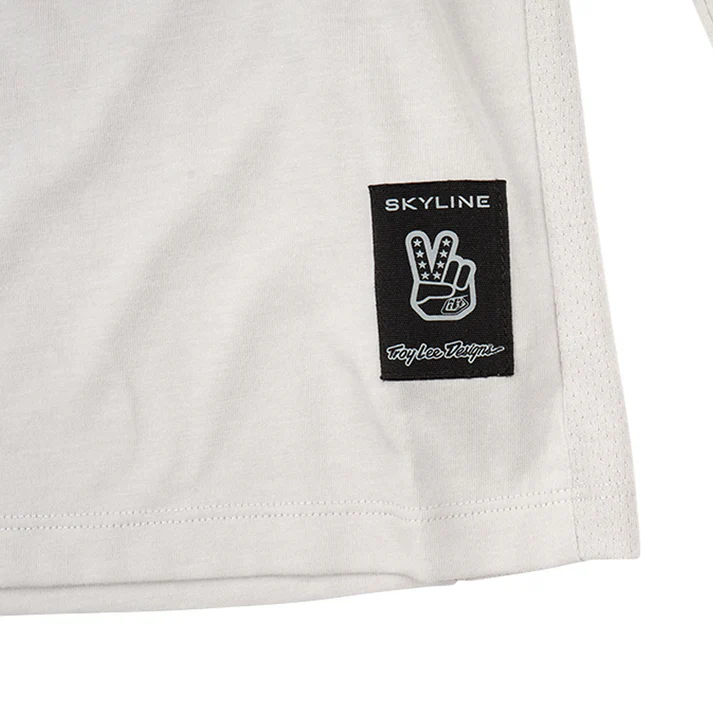 Troy Lee Designs Youth Skyline Ride Long Sleeve Tee Signature - Image 3