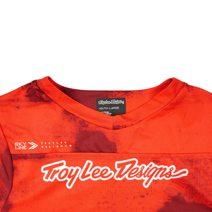 Troy Lee Designs Youth Skyline Short Sleeve Jersey Flared - Image 3