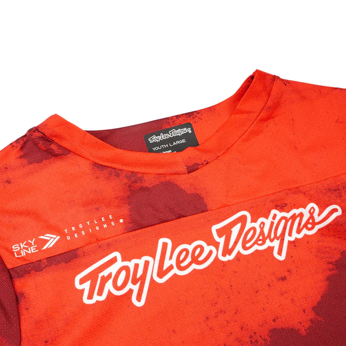 Troy Lee Designs Youth Skyline Short Sleeve Jersey Flared - Image 4