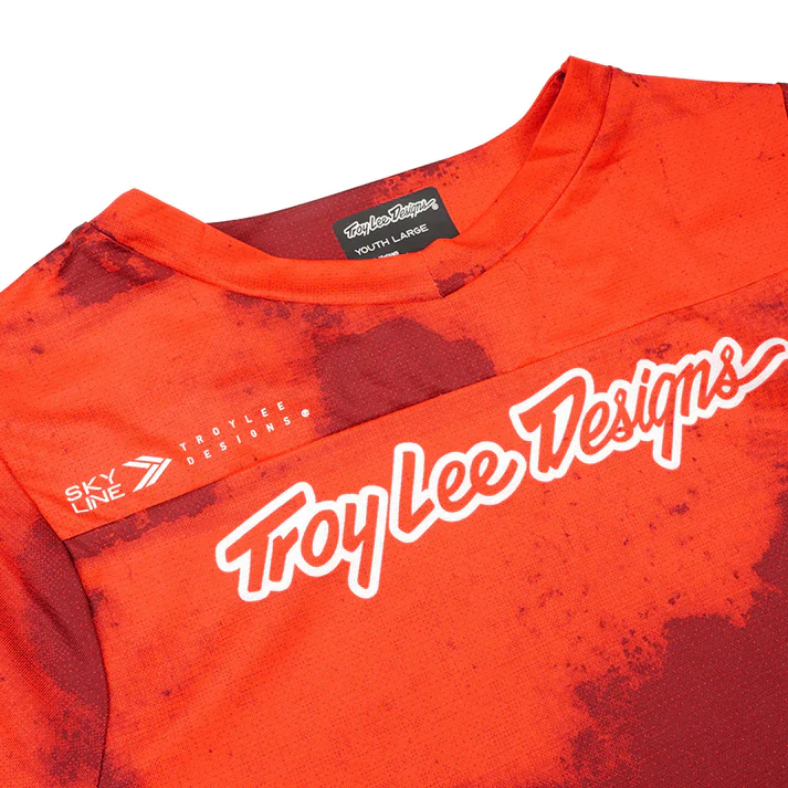 Troy Lee Designs Youth Skyline Short Sleeve Jersey Flared - Image 5